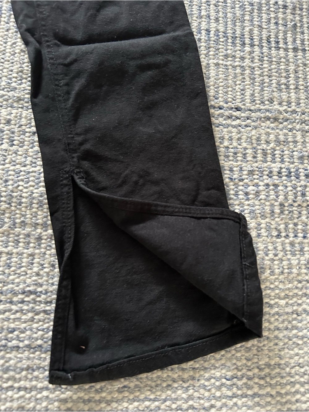 H&M MAMA Black Maternity Leggings - Stretch Overbump Style - Picture 4 of 5